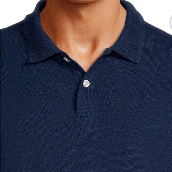 NWT Men’s NAVY Polo Shirt XL Short Sleeve - Picture 4 of 4